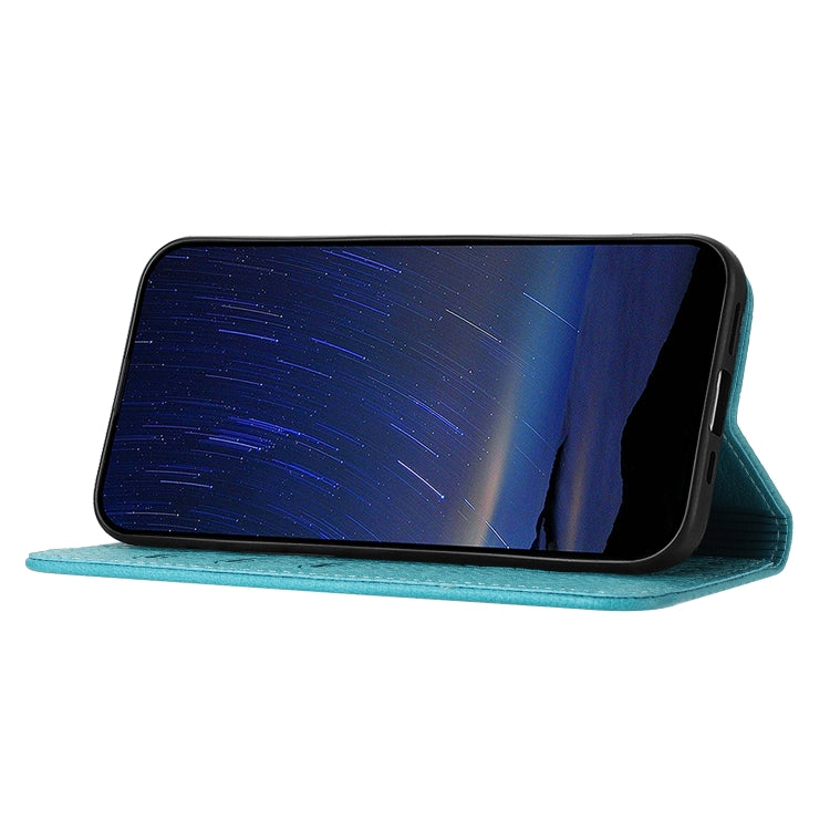 For iPhone 17e / 16e Woven Texture Stitching Magnetic Leather Phone Case