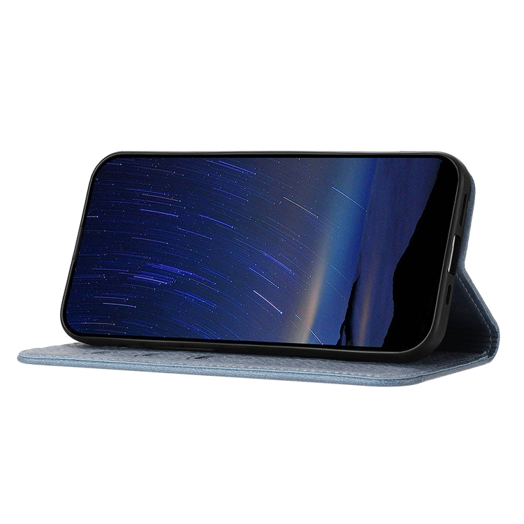 For iPhone 17e / 16e Woven Texture Stitching Magnetic Leather Phone Case