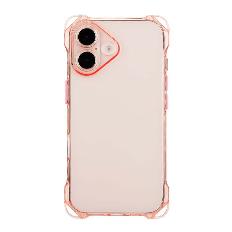 For iPhone 16 Plus Four-corner Shockproof TPU Phone Case