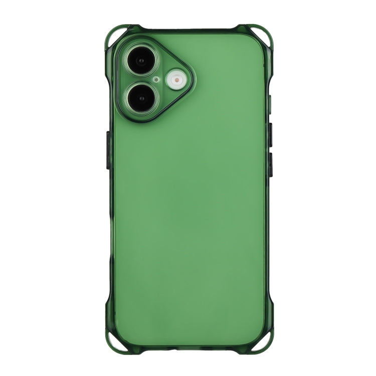 For iPhone 16 Four-corner Shockproof TPU Phone Case