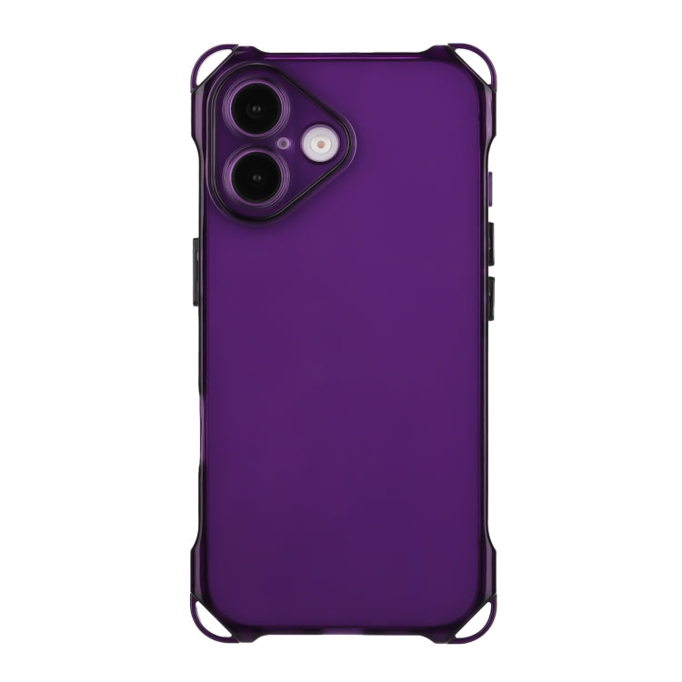 For iPhone 16 Four-corner Shockproof TPU Phone Case