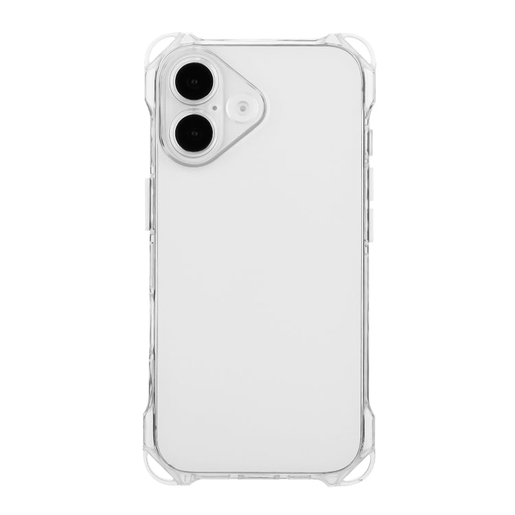 For iPhone 16 Four-corner Shockproof TPU Phone Case