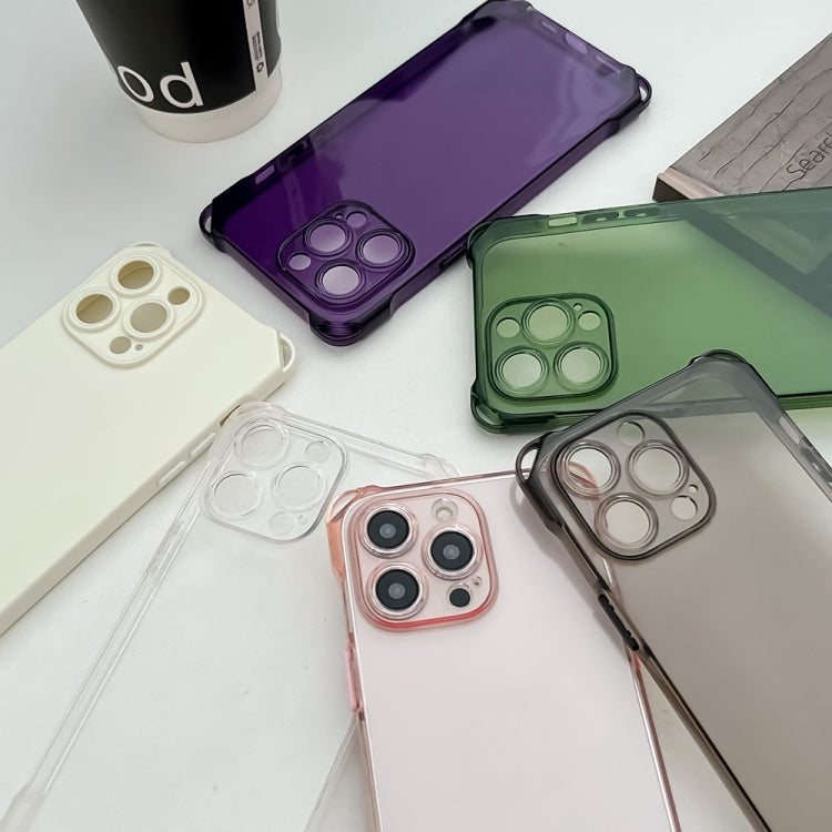 For iPhone 16 Plus Four-corner Shockproof TPU Phone Case
