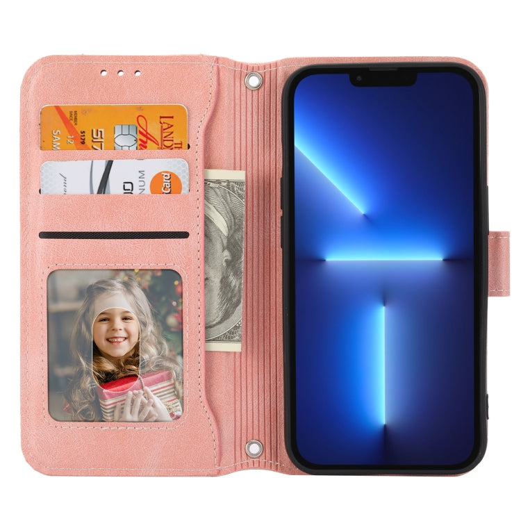 For iPhone 16 Pro Oil Skin Zipper Wallet Leather Phone Case
