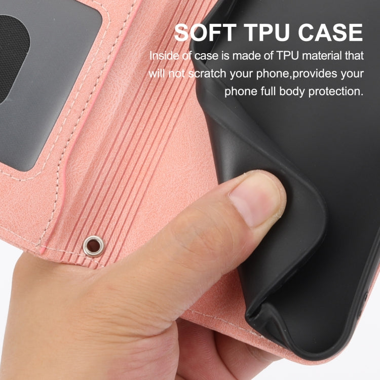 For iPhone 17e / 16e Oil Skin Zipper Wallet Leather Phone Case