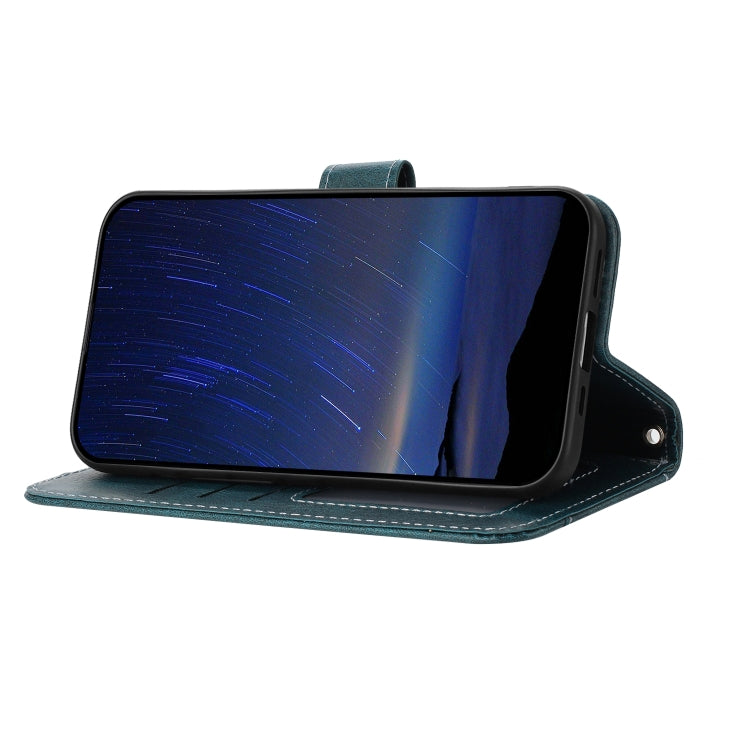 For iPhone 17e / 16e Oil Skin Zipper Wallet Leather Phone Case