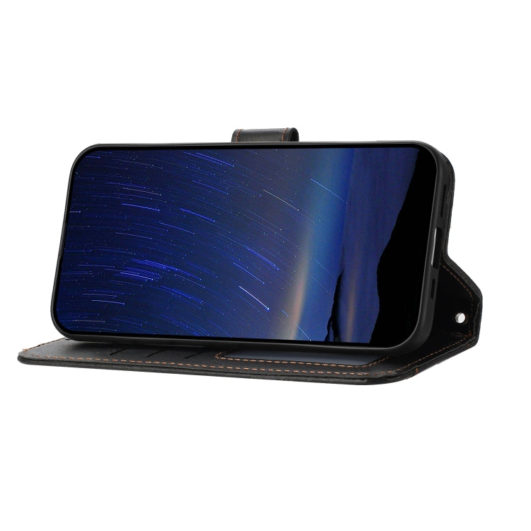 For iPhone 17e / 16e Oil Skin Zipper Wallet Leather Phone Case
