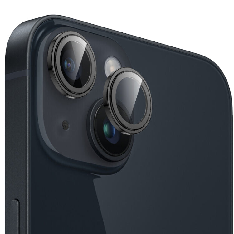 For iPhone 15 / 15 Plus MOMAX Eagle Eye Independent Full Cover Phone Lens Glass Film