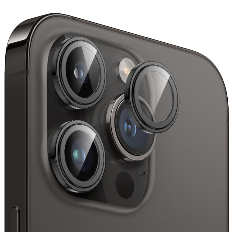 For iPhone 15 Pro / 15 Pro Max MOMAX Eagle Eye Independent Full Cover Phone Lens Glass Film