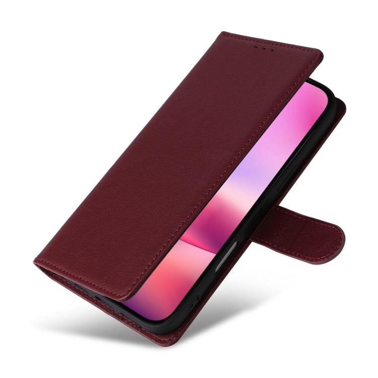 For iPhone 16 3-Card Slots Multifunctional Leather Phone Case