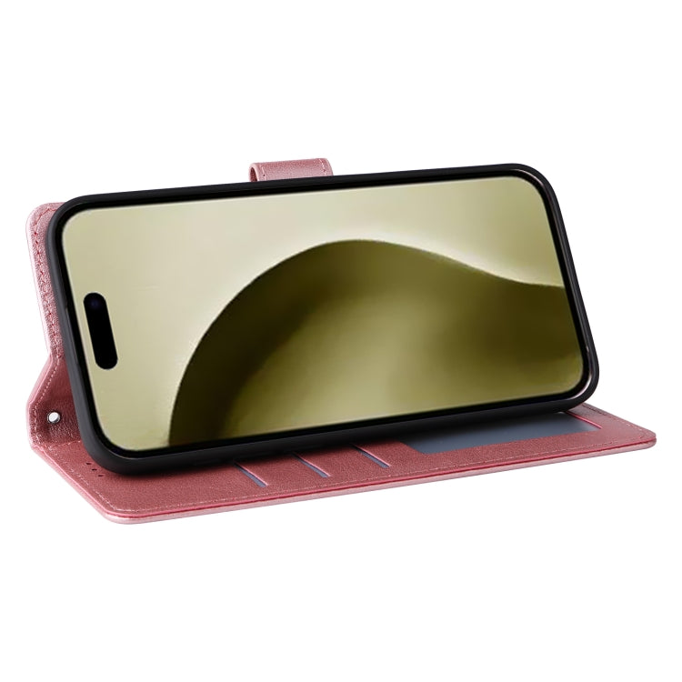 For iPhone 16 Pro Max 3-Card Slots Multifunctional Leather Phone Case
