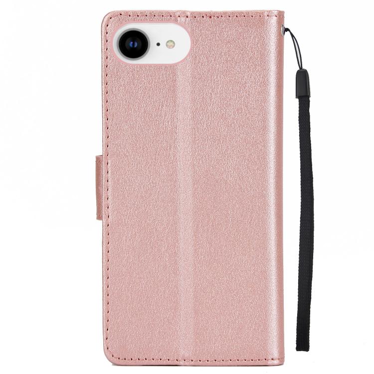 For iPhone 17e / 16e 3-Card Slots Multifunctional Leather Phone Case