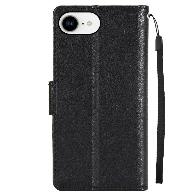 For iPhone 17e / 16e 3-Card Slots Multifunctional Leather Phone Case
