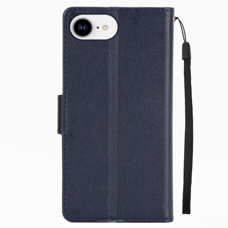 For iPhone 17e / 16e 3-Card Slots Multifunctional Leather Phone Case