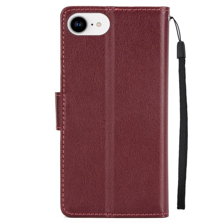 For iPhone 17e / 16e 3-Card Slots Multifunctional Leather Phone Case