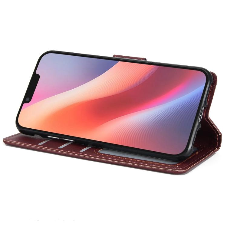 For iPhone 17e / 16e 3-Card Slots Multifunctional Leather Phone Case