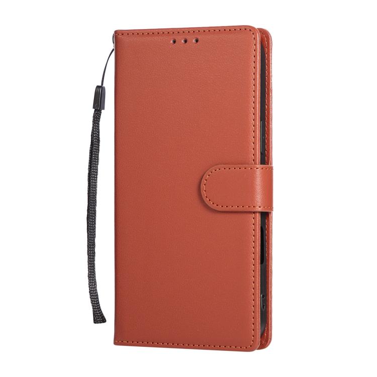 For iPhone 17 Pro Max 3-Card Slots Multifunctional Leather Phone Case
