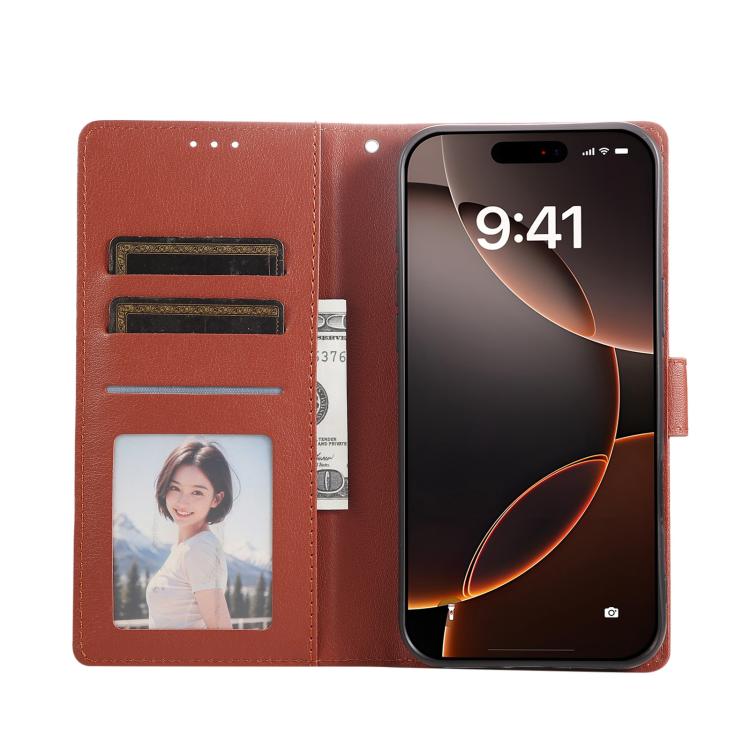 For iPhone 17 Pro Max 3-Card Slots Multifunctional Leather Phone Case