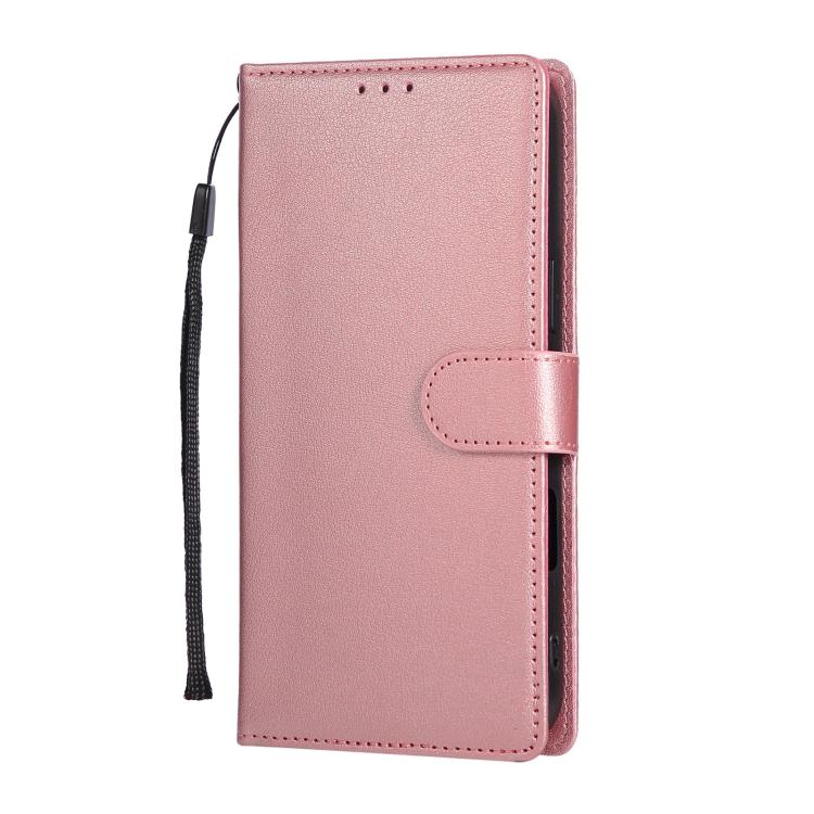 For iPhone 17 Pro Max 3-Card Slots Multifunctional Leather Phone Case