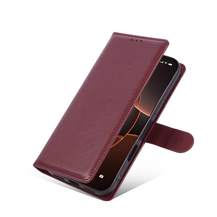 For iPhone 17 Pro Max 3-Card Slots Multifunctional Leather Phone Case