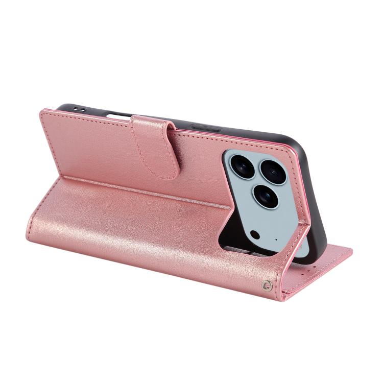 For iPhone 17 Pro 3-Card Slots Multifunctional Leather Phone Case