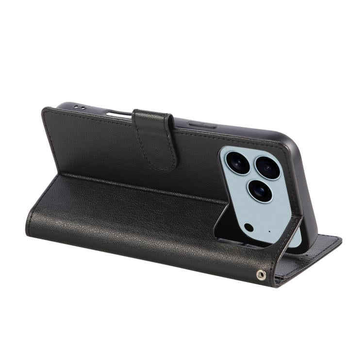 For iPhone 17 Pro 3-Card Slots Multifunctional Leather Phone Case