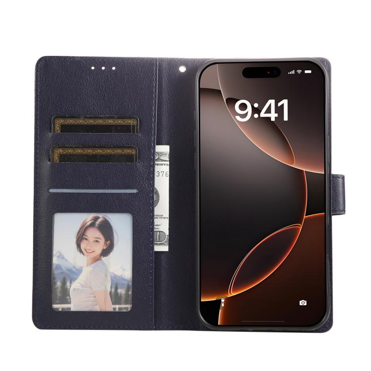 For iPhone 17 Pro 3-Card Slots Multifunctional Leather Phone Case