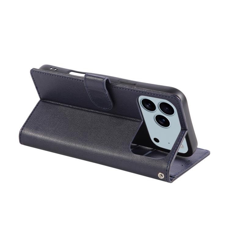For iPhone 17 Pro 3-Card Slots Multifunctional Leather Phone Case
