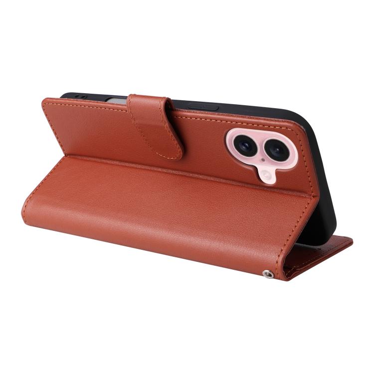 For iPhone 17 3-Card Slots Multifunctional Leather Phone Case