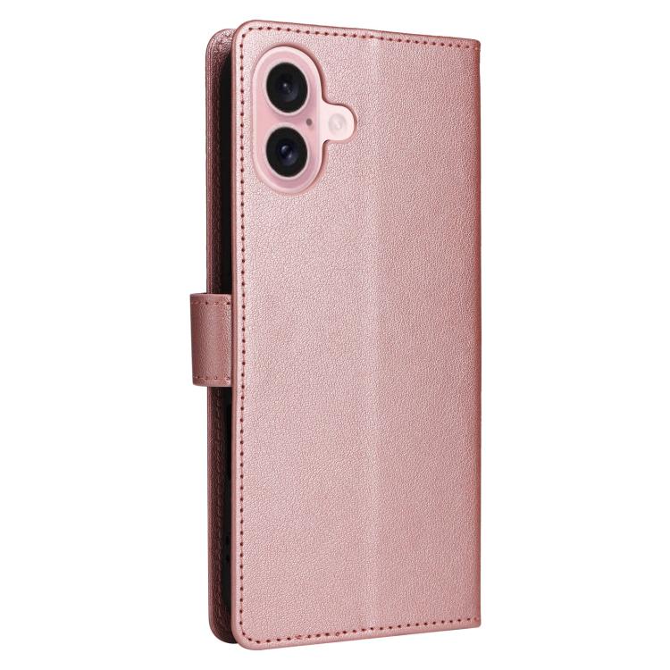 For iPhone 17 3-Card Slots Multifunctional Leather Phone Case