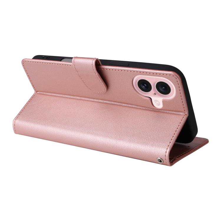 For iPhone 17 3-Card Slots Multifunctional Leather Phone Case