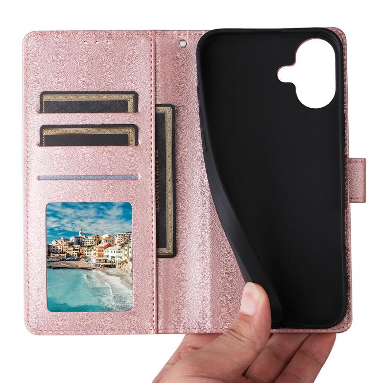 For iPhone 17 3-Card Slots Multifunctional Leather Phone Case