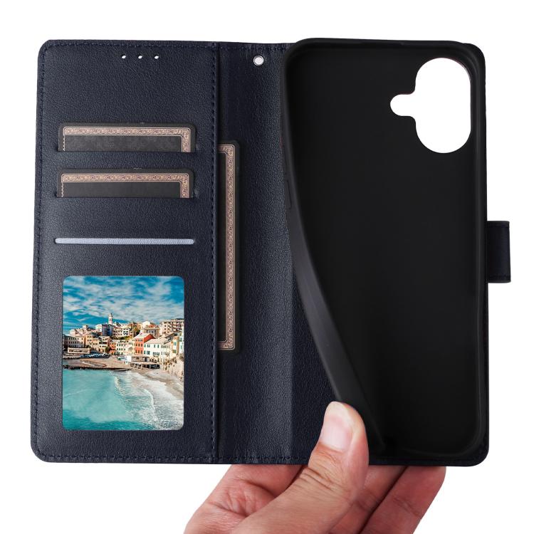 For iPhone 17 3-Card Slots Multifunctional Leather Phone Case