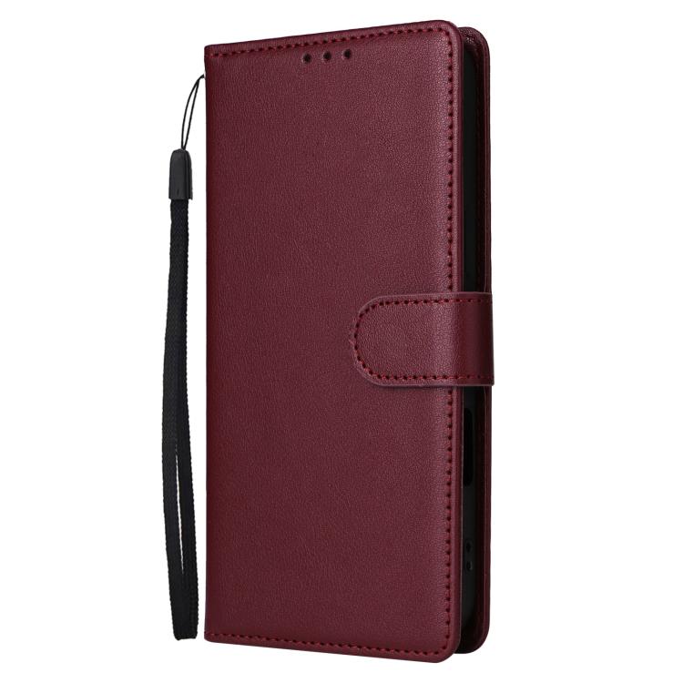 For iPhone 17 3-Card Slots Multifunctional Leather Phone Case