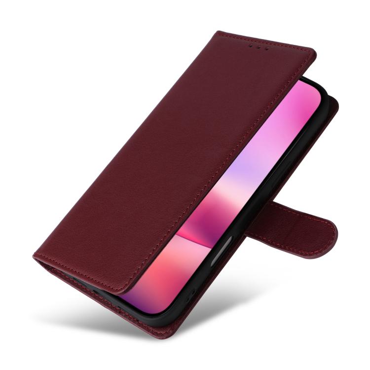 For iPhone 17 3-Card Slots Multifunctional Leather Phone Case