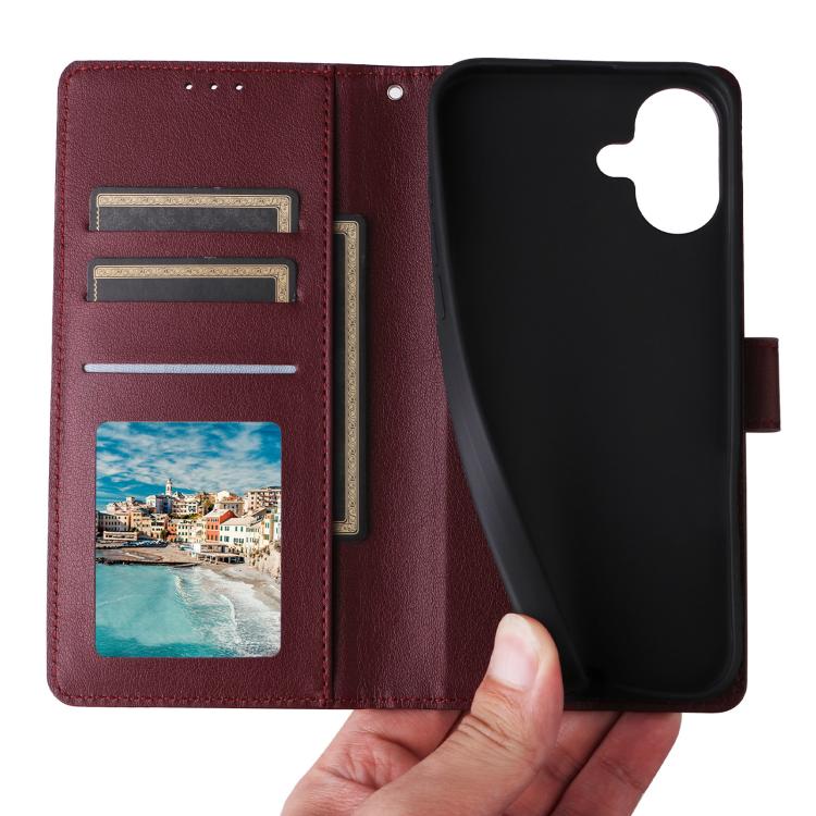 For iPhone 17 3-Card Slots Multifunctional Leather Phone Case
