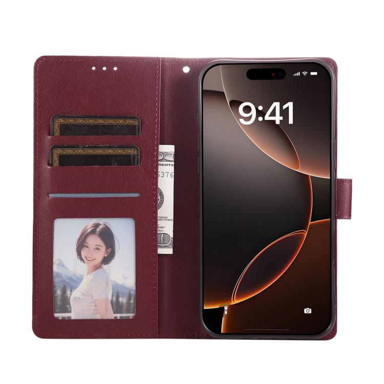 For iPhone Air 3-Card Slots Multifunctional Leather Phone Case