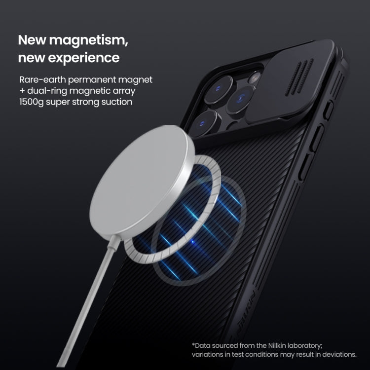 For iPhone 16 Pro Max NILLKIN CamShield Pro Magnetic Magsafe Phone Case