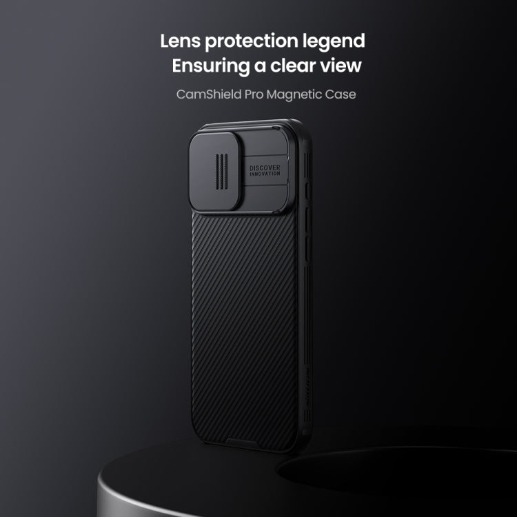 For iPhone 16 Pro Max NILLKIN CamShield Pro Magnetic Magsafe Phone Case