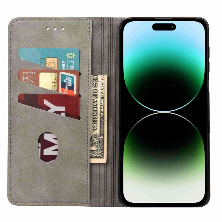 For iPhone 16 Pro Max Skin Feel Splicing Leather Phone Case