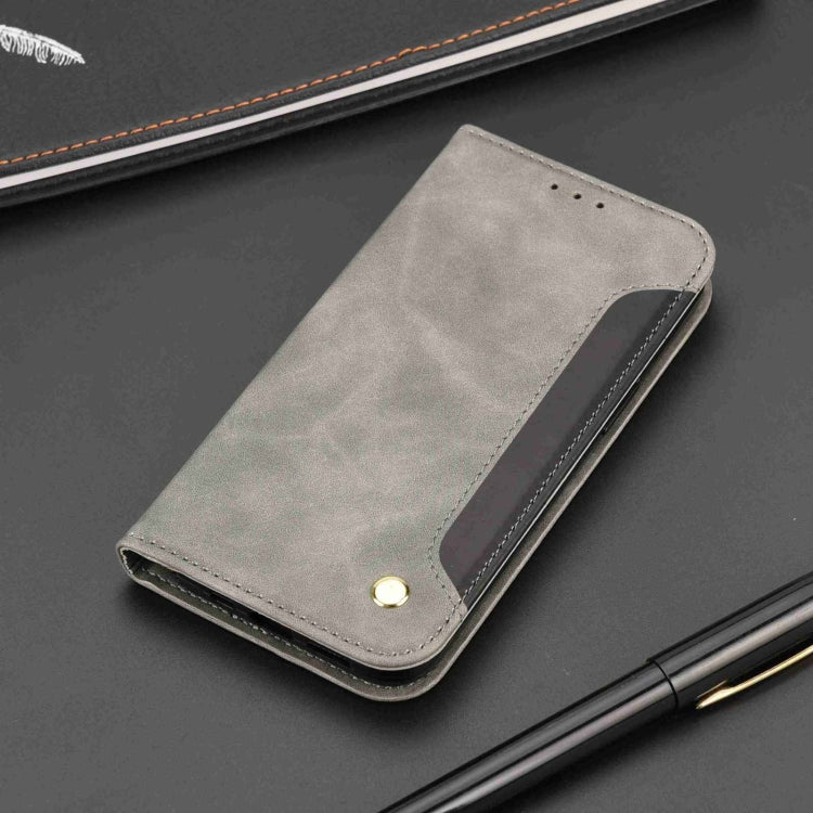 For iPhone 16 Plus Skin Feel Splicing Leather Phone Case
