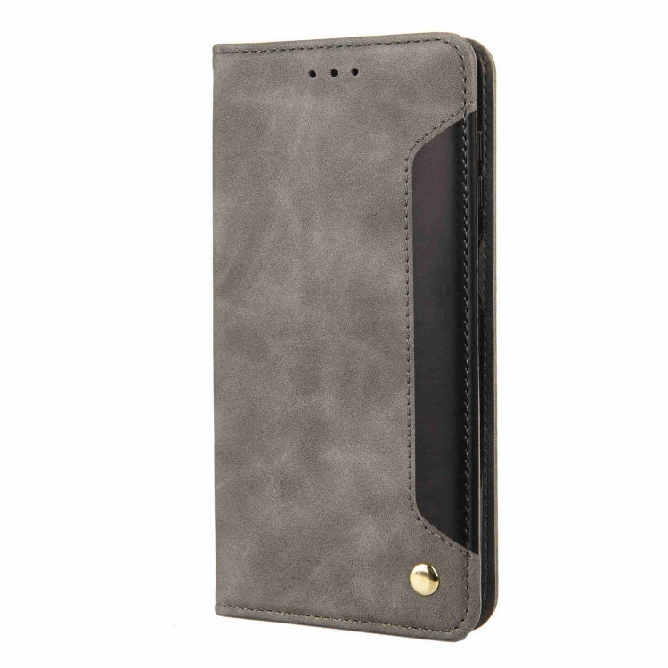 For iPhone 16 Plus Skin Feel Splicing Leather Phone Case