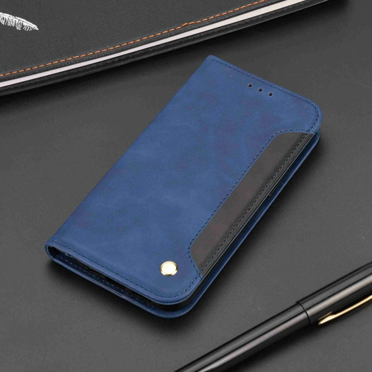 For iPhone 16 Plus Skin Feel Splicing Leather Phone Case