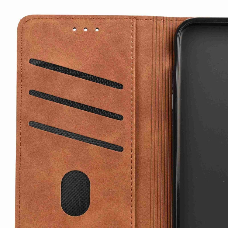 For iPhone 16 Plus Skin Feel Splicing Leather Phone Case