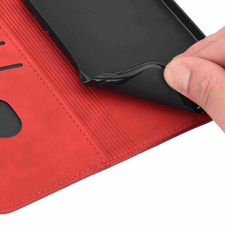 For iPhone 16 Plus Skin Feel Splicing Leather Phone Case