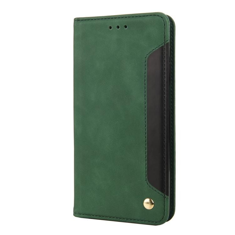 For iPhone 17e / 16e Skin Feel Splicing Leather Phone Case