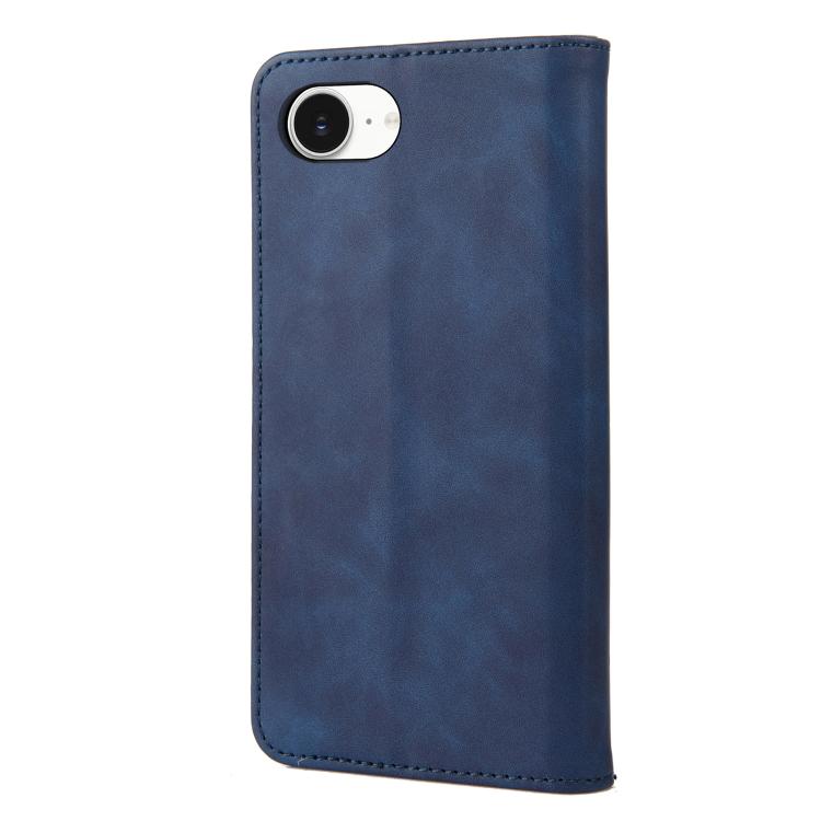 For iPhone 17e / 16e Skin Feel Splicing Leather Phone Case