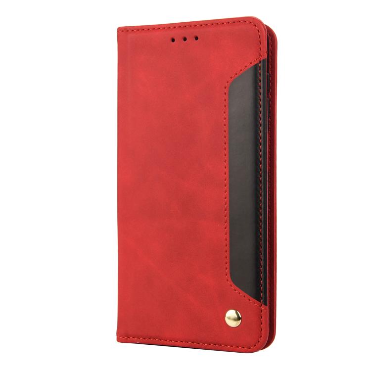 For iPhone 17e / 16e Skin Feel Splicing Leather Phone Case