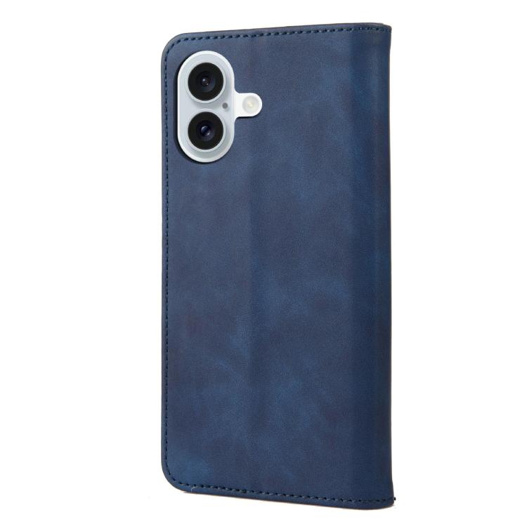For iPhone 17 Skin Feel Splicing Leather Phone Case