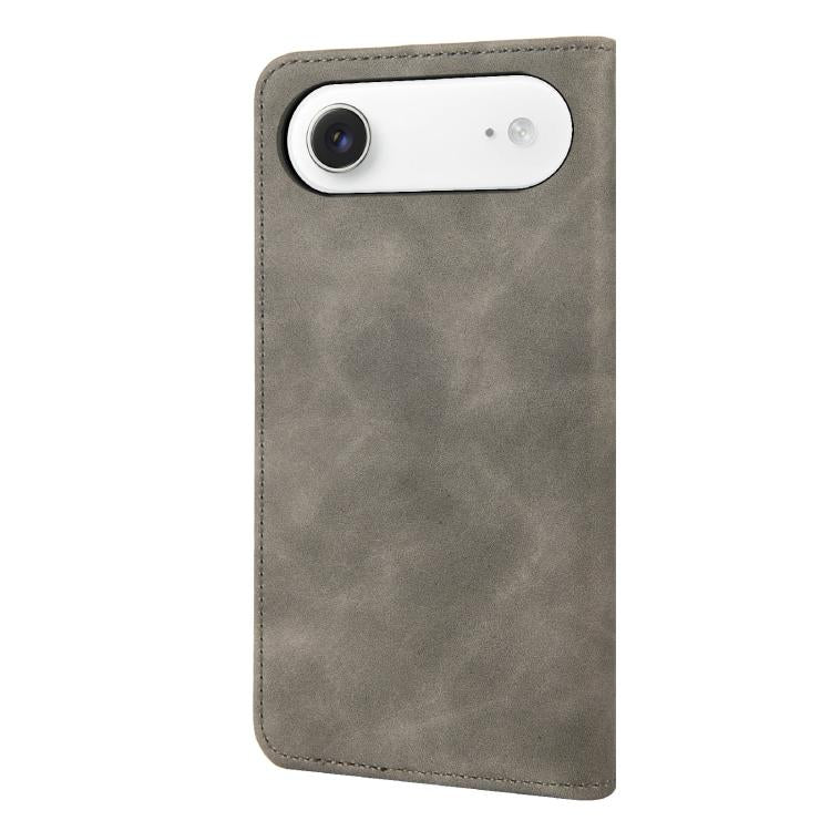 For iPhone Air Skin Feel Splicing Leather Phone Case